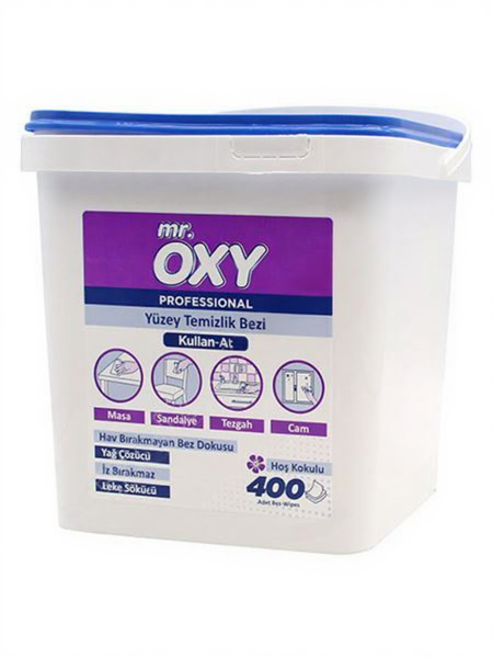 Mr Oxy Cleaning Cloth/ Puhdistusliina 400kpl - Siivousvälineet ja tarvikkeet - 18419 - 1