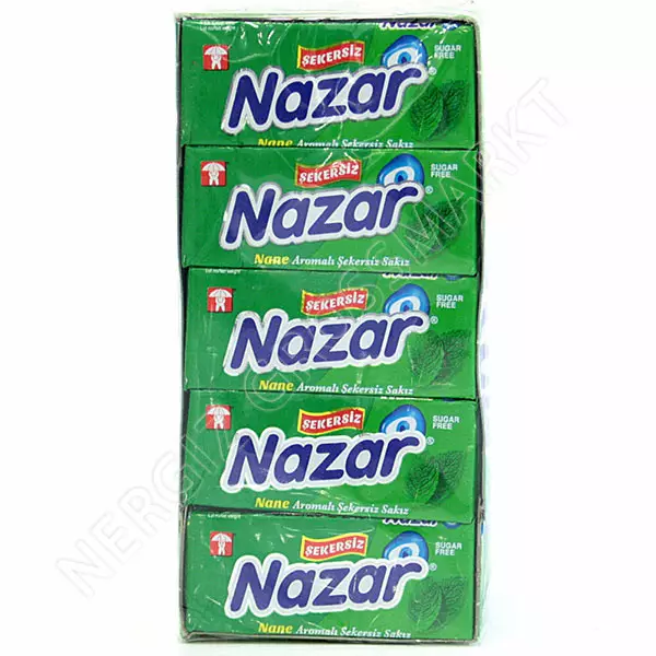Nazar nane aromali sakiz 5x20kpl - Purukumit - 4029 - 1