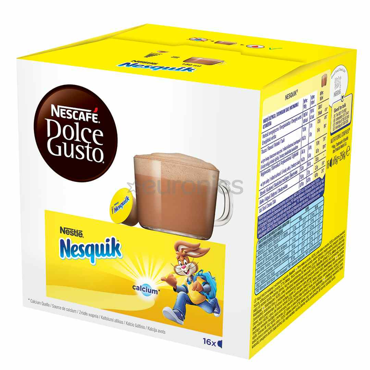Nescafe Dolce Gusto Nesquik Kaakaojuomakapseli 16*256g - Kaakaot - 13579 - 1