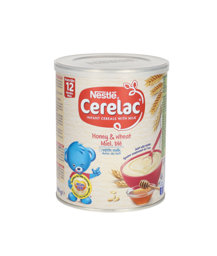 Nestle Cerelac Wheat&Honey with Milk / Venhäpuuro maito- hunajalla 400g - Sokerit ja makeutus - 6039 - 1