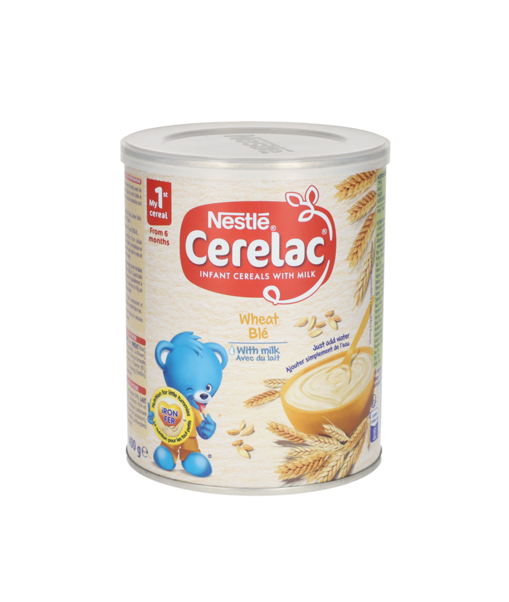 Nestle Cerelac Wheat With Milk / Vehnäpuuro maidolla 400g - Sokerit ja makeutus - 6349 - 1