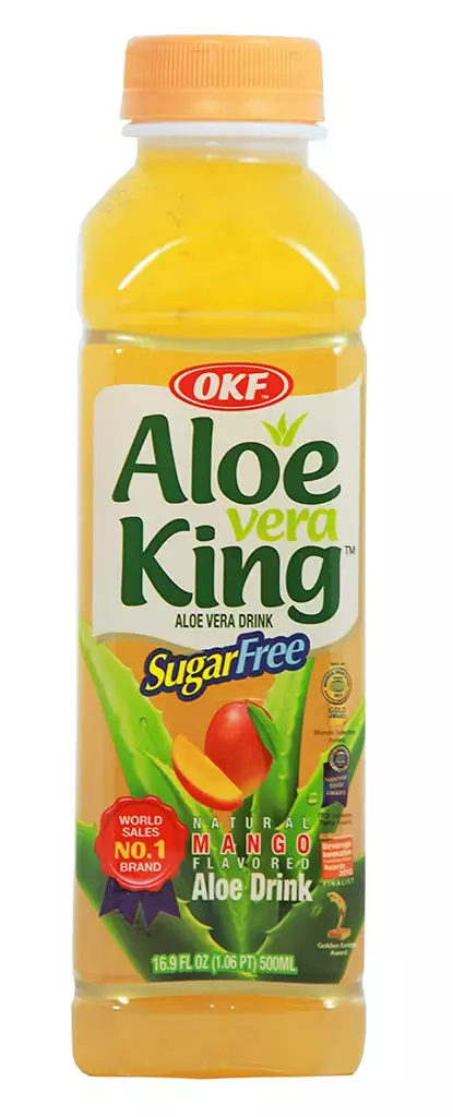 OKF Aloe Vera Mango Drink (SUGAR FREE) 500ml PET - Limonadit ja virvoitusjuomat - 4079 - 1