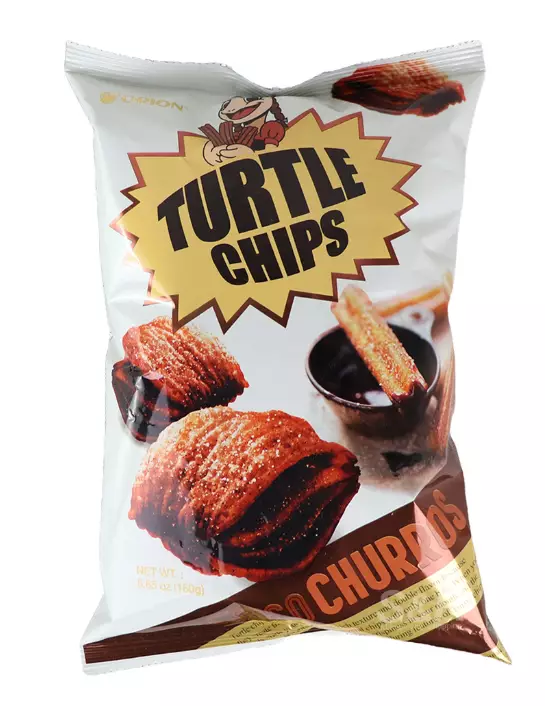 Orion Turtle Chips Choco Churros 160g - Sipsit - 15959 - 1