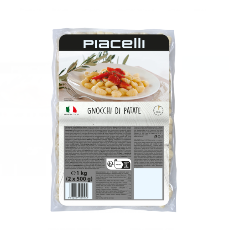 Piacelli Gnocchi - Potato dumplings 2x500g - Pastat - 17549 - 1