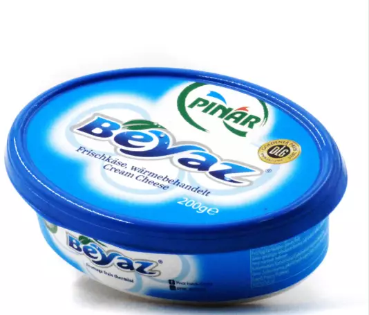 Pinar Beyaz Cream Cheese/ Juustolevite 200g - Juustolevitteet ja sulatejuustot - 4289 - 1