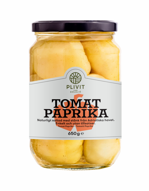 Plivit Yellow Tomatopaprika/ Keltainen Tomaattipaprikka 650g CAM - Tomaatti- ja paprikasäilykkeet - 16639 - 1