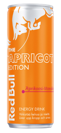 Red Bull Aprikoosi-Mansikka Energiajuoma 250ml - Energiajuomat - 9029 - 1