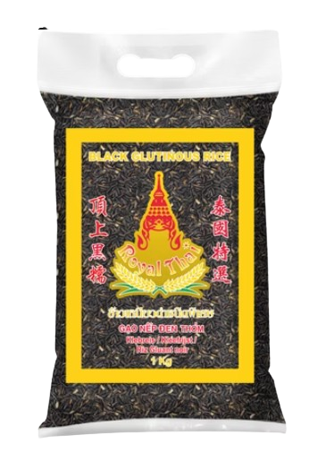 Royal Thai Black Glutinous Rice / Musta tahmeariisi 1kg - Tummat ja täysjyväriisit - 9289 - 1