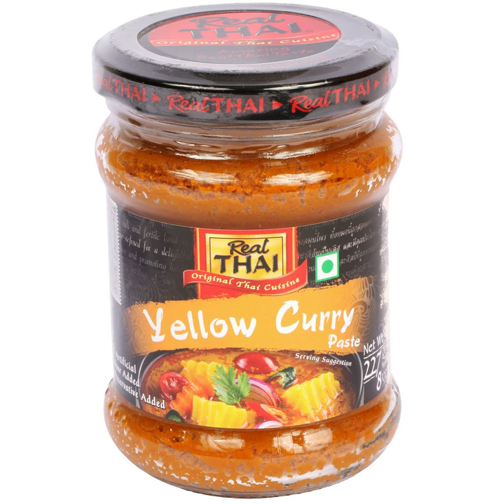 RT Yellow Curry Paste / Keltainen currytahna 227g CAM - Chili-kastikkeet - 19199 - 1