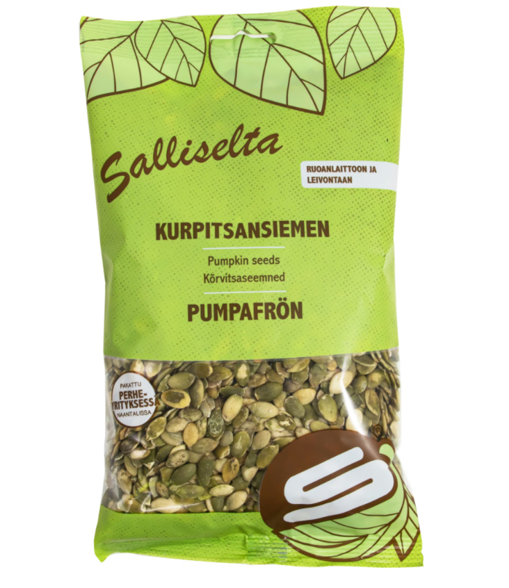 Sallinen Kurpitsansiemen 400g - Siemenet - 19369 - 1