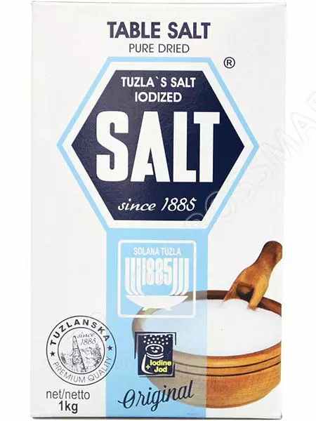 Brams Tuzla Salt/ Ruokasuola 1kg - Suolat - 9339 - 1