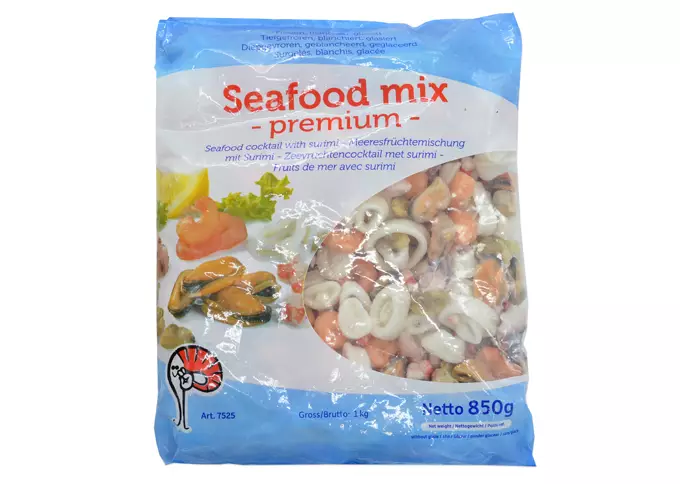 Seafood Mix Premium / Äyriäis sekoitus 850g 6200 - Pakasteäyriäiset - 7159 - 1