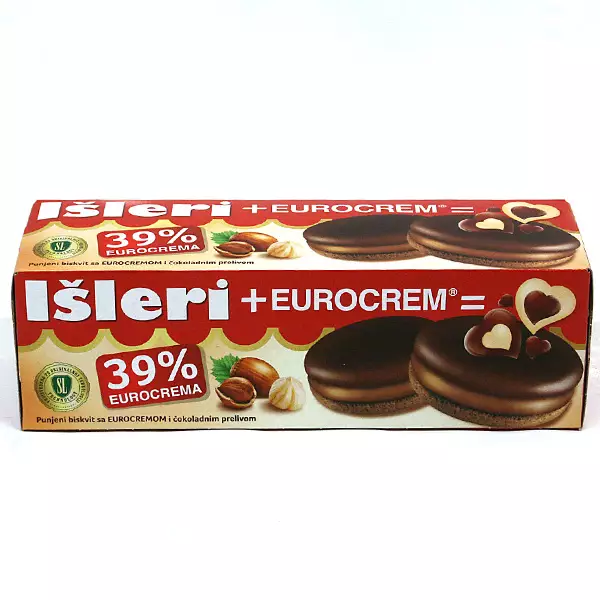 SL Isleroi Eurobiscuit / Täytekeksi 125g - Täytekeksit ja vohvelit - 4599 - 1