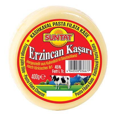 Suntat Erzincan Kasari Kashkaval / Edamjuusto 50% 400g - Edam-juustot - 19779 - 1
