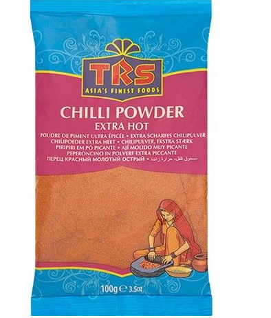 TRS Chili Powder Extra Hot/ Chilijauhe Tulinen 100g - Chilimausteet - 4769 - 1