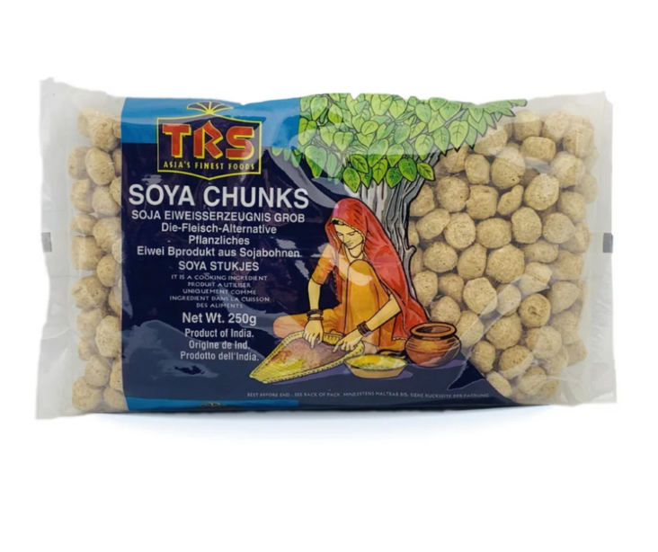 TRS Soya Chunks/ Soijapallo 250g - Kuivatut pavut - 8349 - 1