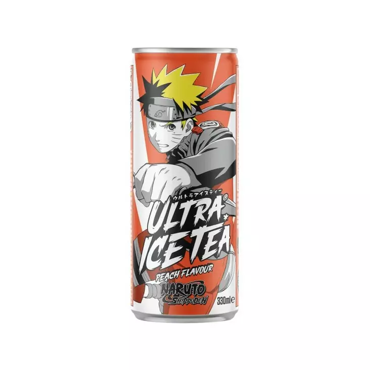Ultra Ice Tea Peach Flavour Naruto 330ml - Limonadit ja virvoitusjuomat - 15059 - 1