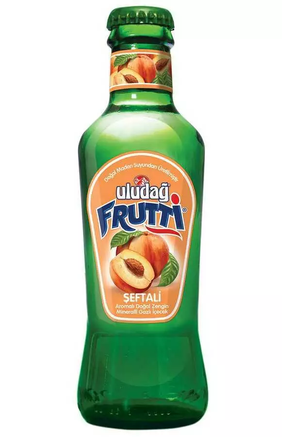 Uludag Frutti Seftali Aromali / Persikka juoma 200ml CAM - Kivennäis- ja lähdevedet - 10879 - 1