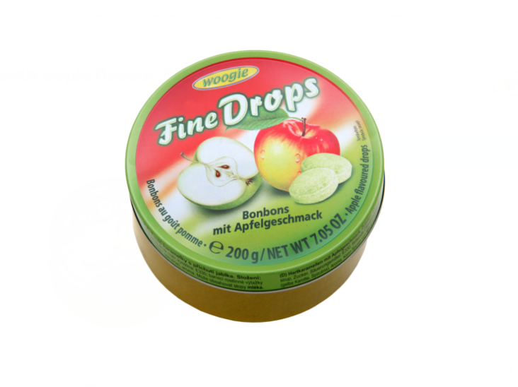 Woogie Fine Drops Omena Karkki 200g - Irtomakeiset - 16909 - 1