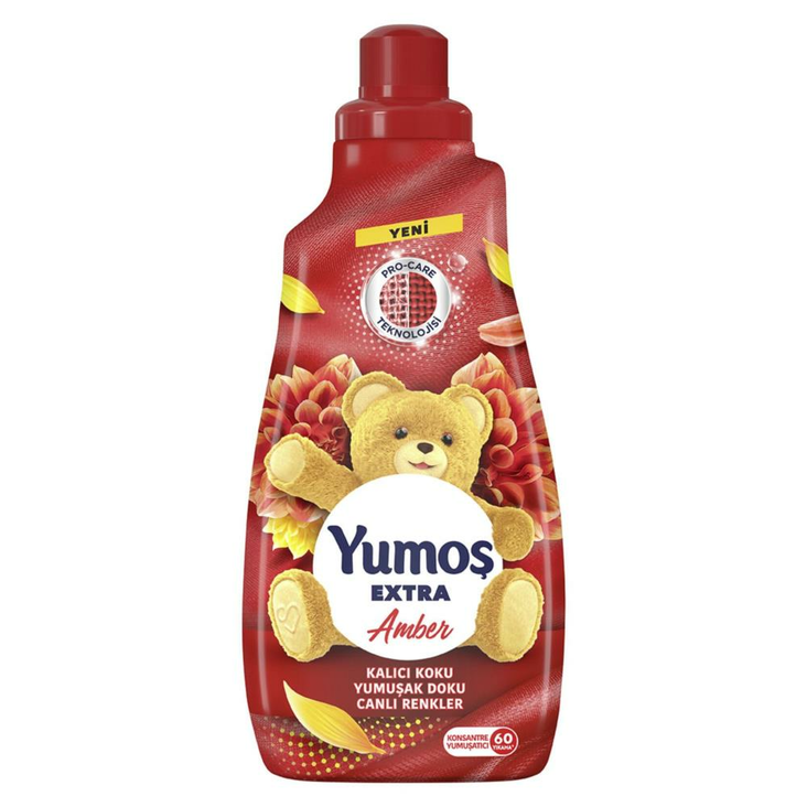 Yumos Extra Amber/ Huuhteluaine 1,44L - Pyykinpesuaineet ja -tarvikkeet - 16879 - 1